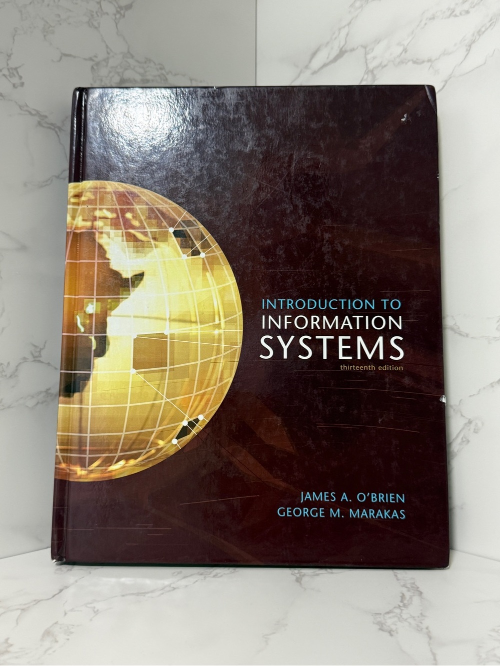 Introduction to Information Systems Textbook - Gold & Brown Cover